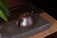 《石瓢》宜興紫砂壺實(shí)力派藝人純手工石瓢紫泥紫砂茶壺