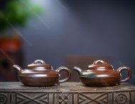 獨家首發(fā)，品名：線圓。泥料：極品紫泥（