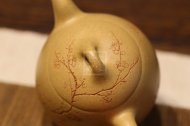 《梅花秦權》宜興紫砂壺助理工藝美術師純手工本山段茶壺全手工秦權紫砂壺