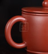 《漢瓦》宜興紫砂壺朱泥助理工藝美術(shù)師手工漢瓦茶壺茶具