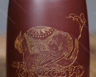 品名：精美茶倉。泥料：原礦優質紫泥