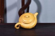 《仿古》宜興仿古紫砂壺高級(jí)工藝美術(shù)師手工茶壺黃金段泥仿古