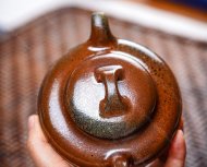 獨家首發(fā)，品名：線圓。泥料：極品紫泥（