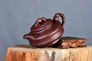 《時來運轉(zhuǎn)》宜興純實力派名家全手工紫泥紫砂壺茶具