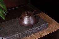 《石瓢》宜興紫砂壺實(shí)力派藝人純手工石瓢紫泥紫砂茶壺