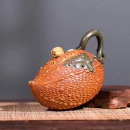 《金鈴子》宜興紫砂壺段泥高級工藝美術師手工茶壺茶具