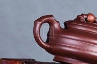 《時來運轉(zhuǎn)》宜興純實力派名家全手工紫泥紫砂壺茶具