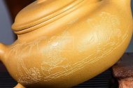 《仿古》宜興仿古紫砂壺高級(jí)工藝美術(shù)師手工茶壺黃金段泥仿古