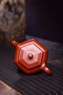 《大彬六方》紫砂壺宜興工藝美術師手工純泡茶壺茶具大紅袍大彬六方