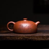 《半月壺》宜興紫砂壺底槽青助理工藝美術師全手工茶壺茶具