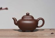 《傳爐》宜興紫砂壺高級工藝美術(shù)師手工底槽青傳爐泡茶壺茶具