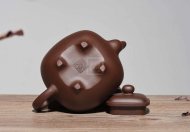 《傳爐》宜興紫砂壺高級工藝美術(shù)師手工底槽青傳爐泡茶壺茶具