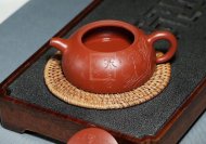 《半月》宜興紫砂壺實力派名家純手工大紅袍泡茶壺半月茶具