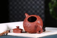 《魚化龍供春》宜興紫砂壺高級工藝美術師手工茶壺茶具大紅袍供春