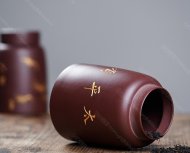 品名：精美茶倉。泥料：原礦優質紫泥