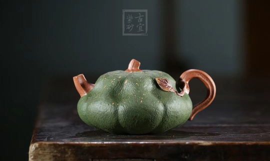 《南瓜壺》紫砂壺段泥全手工老師收藏重器南瓜