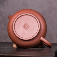 《水平》宜興紫砂壺工藝美術師純手工茶具花器泡茶器底槽青水平