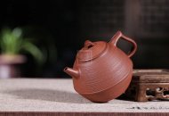 《樸雅》宜興紫砂壺原紅降坡泥全手工純手工茶壺茶具創新壺