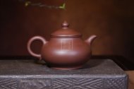 《潘壺》宜興名家紫砂壺工藝美術員手工功夫茶壺茶具套裝紫泥潘壺