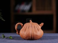 《南瓜》宜興紫砂壺名家全手工泡茶壺高級工藝美術師大師降坡泥南瓜