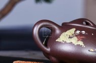 《石瓢》宜興石瓢紫砂壺高級工藝美術師老師手工紅砂紫泥