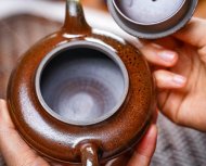 獨家首發(fā)，品名：線圓。泥料：極品紫泥（