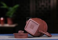 《天時地利》紫砂壺宜興高級工藝美術師手工底槽青茶壺茶具