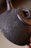 《霸王瓢》宜興石瓢紫砂壺實力派名家手工茶壺黑鐵砂紫砂壺