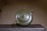 《魚(yú)樂(lè)》宜興工藝美術(shù)師手工紫砂壺茶壺具民國(guó)綠