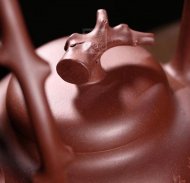 《東坡提梁》宜興紫砂壺全手工泡茶壺工藝美術師大師底槽青泥東坡提梁