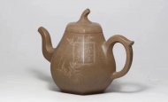 《六方茄瓜》段泥純手工工藝美術師宜興紫砂壺茶具茶壺