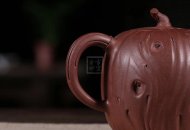 《年輪》宜興紫砂壺老師全手工工藝美術師茶壺具紫泥壺