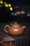 《閑情逸致》宜興紫砂壺全手工工藝美術師茶具純泡茶壺七彩桂花砂