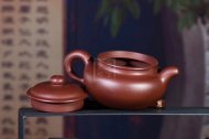 《仿古》宜興紫砂壺工藝美術(shù)師手工底槽青仿古茶具