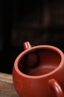 《玉潤》宜興紫砂壺助理工藝美術(shù)師純手工大紅袍泡茶壺茶具