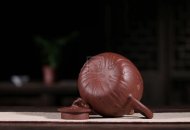 《年輪》宜興紫砂壺老師全手工工藝美術師茶壺具紫泥壺