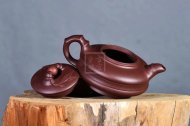《時來運轉(zhuǎn)》宜興純實力派名家全手工紫泥紫砂壺茶具
