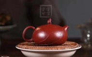 《一花一世界》宜興工藝美術師全手工紫砂壺茶壺老師大紅袍