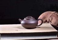 《扁石》宜興紫砂壺中青輩實力派藝人手工手工極青泥