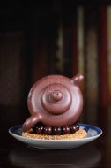 《潤珠》宜興紫砂壺助理工藝美術(shù)師手工底槽青泡茶壺具圓珠