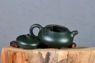 《漢棠石瓢》紫砂壺宜興實力派名家純手工民國綠石瓢泡茶壺
