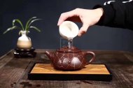 《金絲石瓢》宜興紫砂茶壺工藝美術師保真純手工紫泥石瓢