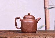 《汲直》宜興紫砂壺工藝美術師手工底槽青德鐘茶具