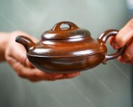 獨家首發(fā)，品名：線圓。泥料：極品紫泥（